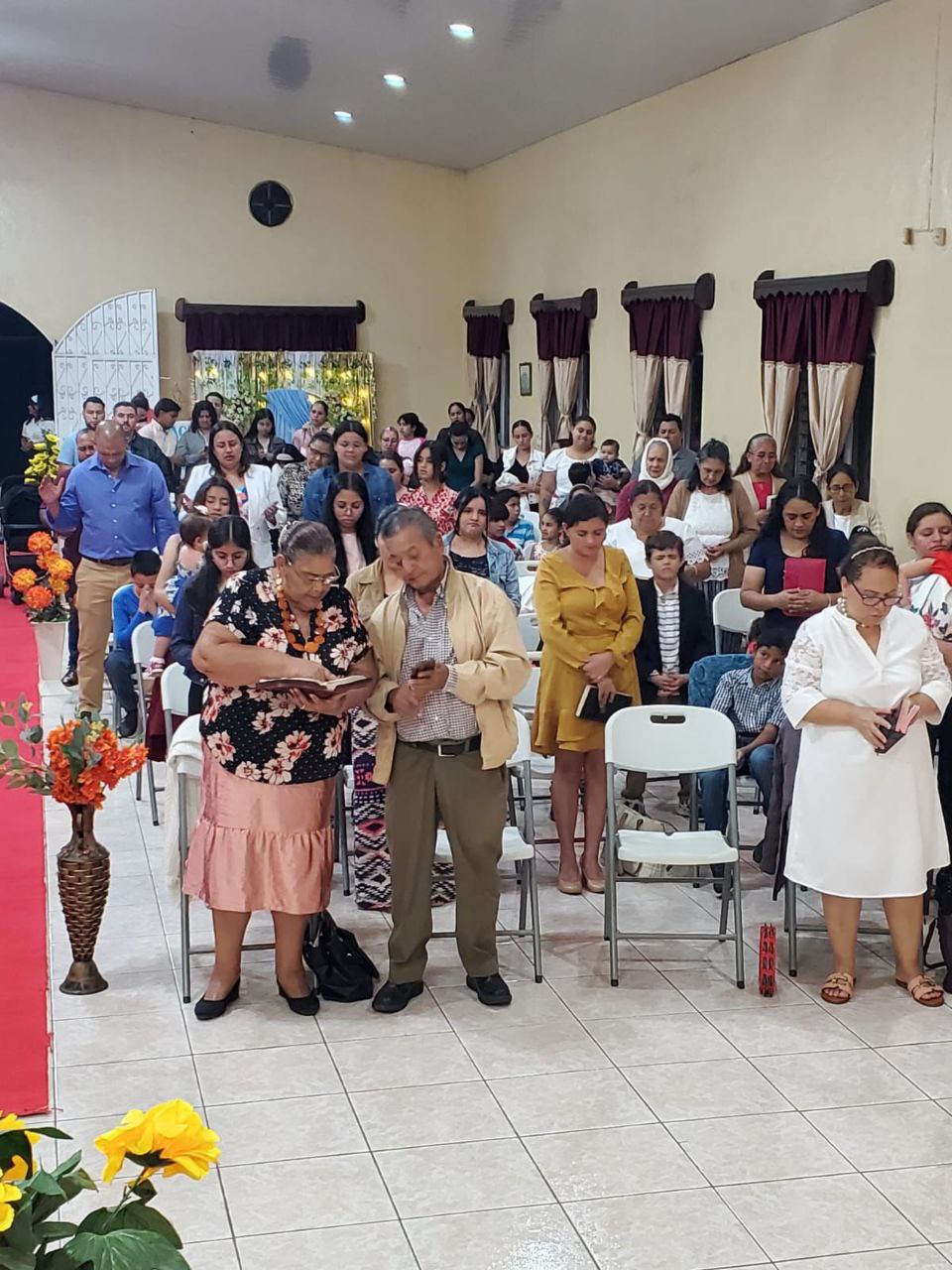 Familia iglesia Tabernáculo Peniel Jinotega